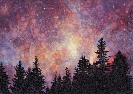 Daniel McPheeters • <em>Boreal Forest</em> • Mixed media on panel • 24“×17“ • $200.00<a class="purchase" href="https://state-of-the-art-gallery.square.site/product/daniel-mcpheeters-boreal-forest/331" target="_blank">Buy</a>
