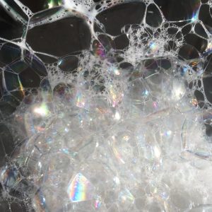 Margaret Nelson • <em>Water II: The Physics of Bubbles</em> • Metal print • 8“×8“ • $125.00